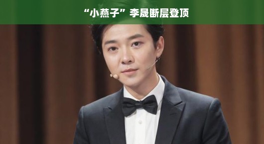 小燕子展翅高飞，李晟断层登顶，闪耀娱乐圈新篇章