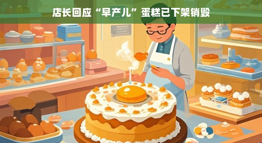 店长机智应对早产儿蛋糕事件，立即行动，顾客安心无忧！，——全力保障顾客安全，下架销毁处理，让顾客安心享受每一刻。，早产儿蛋糕事件得到妥善处理，我们重视每一位顾客的安全与健康！