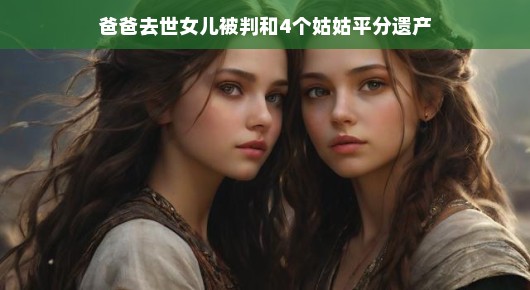 遗产风波，女儿与姑姑们的遗产分割之旅