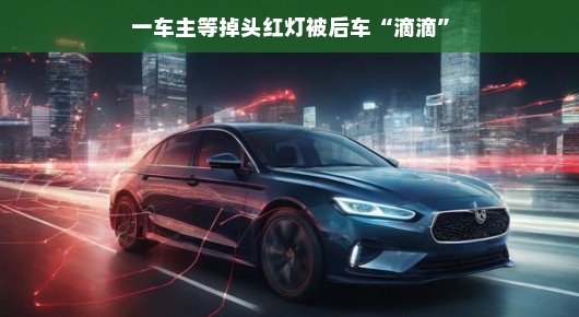 轻松应对交通小插曲，车主等待掉头红灯遭遇滴滴声