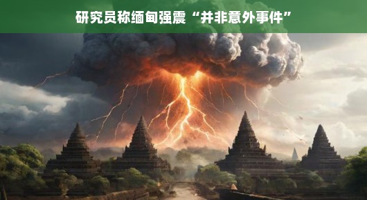 缅甸强震背后的真相揭秘，非偶然事件，探究地震背后的深层原因