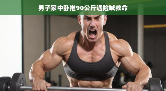 轻松健身遭遇小插曲，男子家中卧推90公斤遇险喊救命