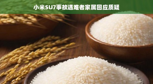 小米SU7事故遇难者家属回应质疑，透明沟通，共筑信任桥梁