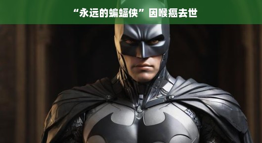 蝙蝠侠传奇永不息止，英雄虽因喉癌离去，但他的故事永远流传！，轻松点说，蝙蝠侠就像一部永不落幕的好莱坞大片，虽然扮演他的演员可能因各种原因暂时离开我们，但他的故事和传奇却永远留在我们心中。就像那些经典的动作场景和英雄瞬间，蝙蝠侠的精神和影响力将永远闪耀。