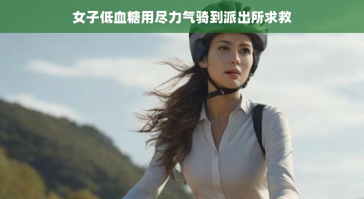 女子低血糖发作，意外骑行至派出所求助—一场意外的力量之旅