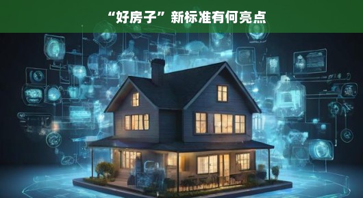 好房子新标准，探寻未来居住环境的亮点