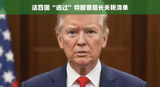 这四国逃过特朗普超长关税清单，幸运的背后原因探讨