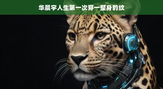 华晨宇的豹纹初秀,野性魅力的首次绽放