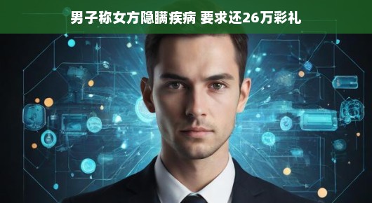 男子对女友病情隐瞒引发彩礼疑虑,如何以轻松心态面对纷争?解决之道在这里。