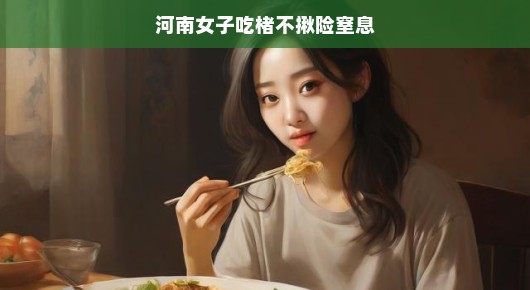 河南女子吃楮不揪险窒息，一次意外的美食冒险