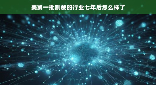 美第一批制裁的行业七年后怎么样了？