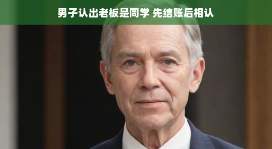 男子偶遇老板，意外发现老板竟是失联多年的同学，先结账后相认的奇妙经历