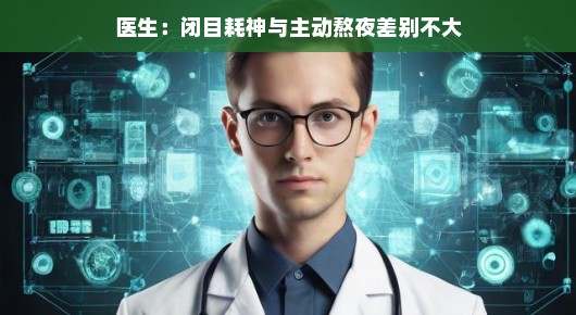 医生告诉你,闭目耗神与主动熬夜差别不大