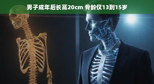 男子成年后长高20cm，骨龄的秘密与成长奇迹