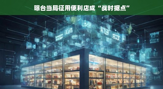嘿，台湾便利店变身战时据点啦！这转变让人跌破眼镜！