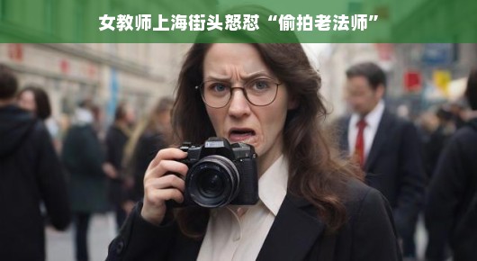 女教师上海街头怒怼偷拍老法师，一场正义的街头秀