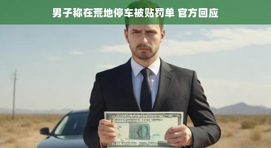 男子称在荒地停车被贴罚单，官方回应背后的故事