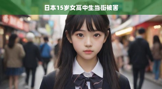 日本街头悲剧，一名15岁女高中生的不幸离世