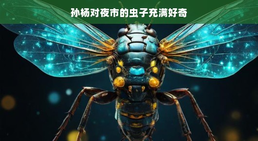 夜市虫子的神秘魅力，孙杨的好奇心之旅