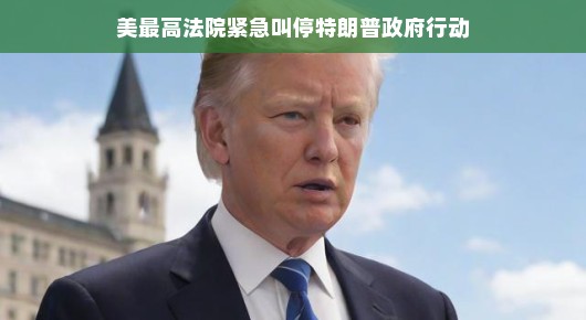 哈哈,最高法院大显神通,紧急刹车挡特朗普政府急先锋,司法权力的平衡力量果然强大!