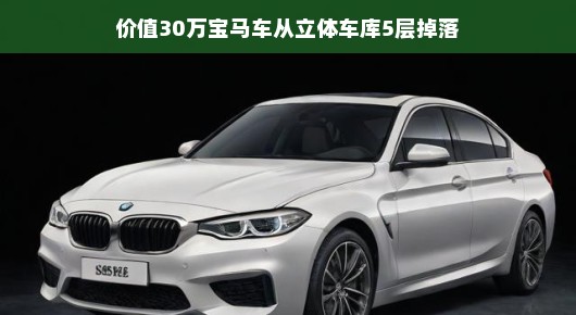 价值三十万的宝马车从立体车库五层意外掉落—一场意外中的反思与启示