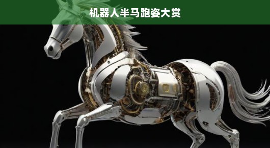 机器人半马跑姿大赏，速度与优雅的绝佳融合，姿态之美尽收眼底