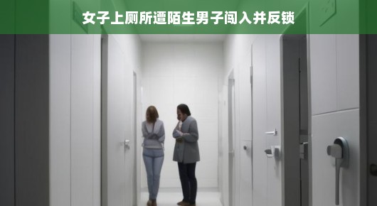 女子遭遇尴尬瞬间，陌生男子闯入厕所并反锁门