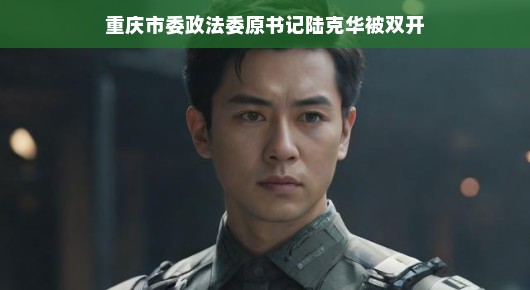 陆克华被双开背后的故事，重庆市委政法委的前书记如何走向反面