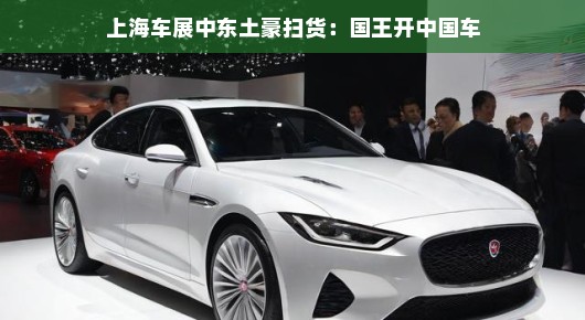 上海车展，中东土豪扫货，国王也开中国车