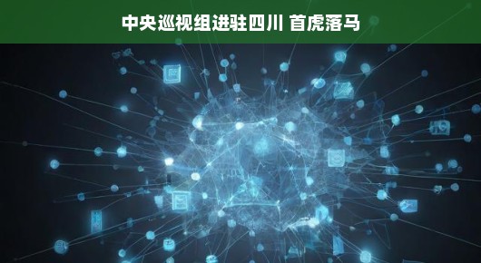 中央巡视组深入四川，首虎落马——反腐风暴的序幕拉开