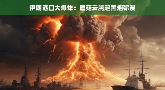 轻松应对危机，伊朗港口大爆炸的启示与反思