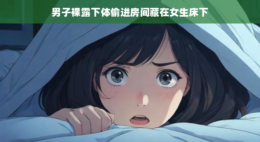 男子意外现身，女生床下的惊魂时刻