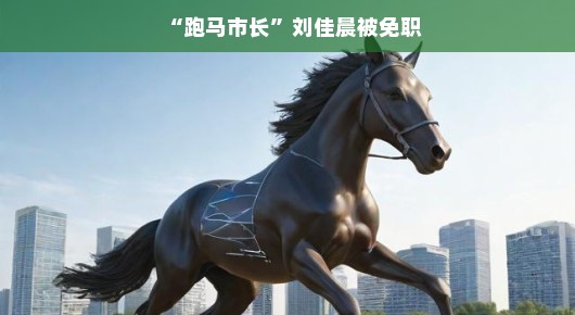 跑马市长刘佳晨的职场风云，从荣耀到免职的背后故事
