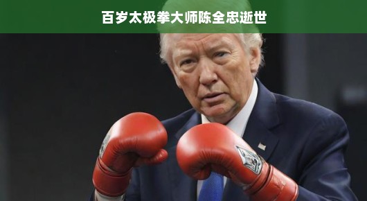 百岁太极拳大师陈全忠逝世，一代宗师的生命传奇