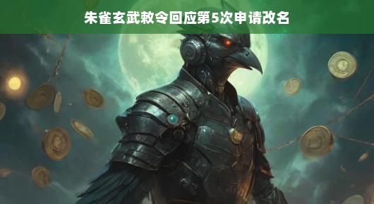 朱雀玄武赐你新命,第五次奇幻改名之旅即将开启!轻松出发,笑迎风云变幻!