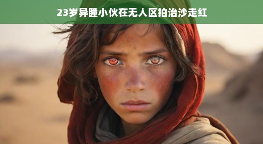 异瞳小伙的治沙之旅，在无人区拍摄走红