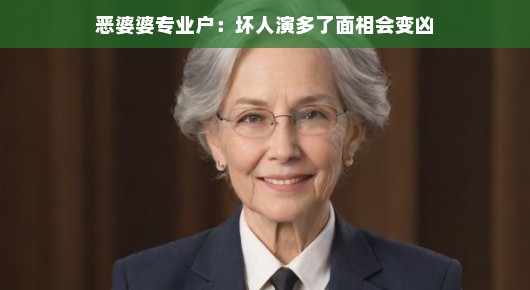 演技卓越的恶婆婆形象塑造者，面相与专业表现之谜？