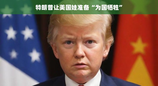 嘿，特朗普喊话美国青年啦，为国家荣耀奋斗，青春号角吹响，一起燃爆国民精神！