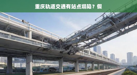 轻松解析重庆轨道交通站点塌陷传闻，真相浮出水面，无需担忧！重庆轨道交通站点塌陷？假的，别紧张！