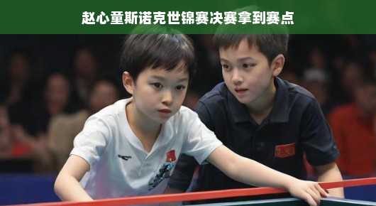 赵心童斯诺克世锦赛决赛，拿到赛点的那一刻
赵心童在斯诺克世锦赛决赛的巅峰对决—赛点时刻的喜悦与期待