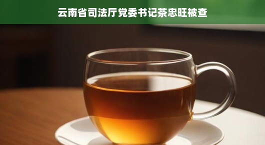茶忠旺落马真相揭秘，大佬栽了，这回他栽得咋回事？背后故事揭晓！