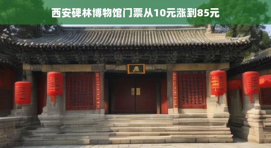 西安碑林博物馆门票价格调整，从十元涨到八十五元，背后有哪些故事？