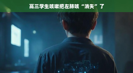 高三学生咳嗽背后的惊人故事,左肺消失之谜 高三学生咳嗽背后的惊人故事,左肺消失之谜