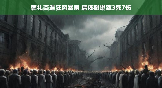 风雨悲歌变奇迹，葬礼遇雨墙塌，生死边缘温情故事启示——风雨中的生命之光。