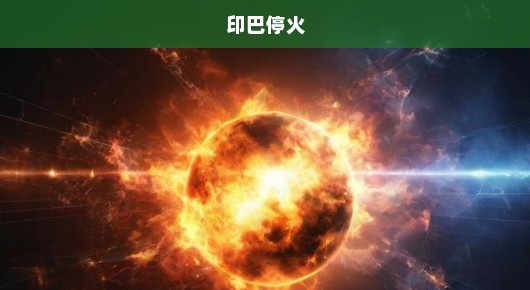 印巴停火，和平的曙光照亮两国关系的新篇章