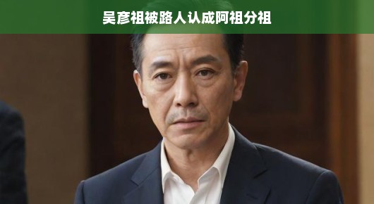 吴彦祖被路人认成阿祖分祖，一场名字引发的误会乌龙