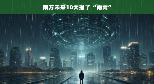 南方未来十天遭遇雨窝，且看如何应对！