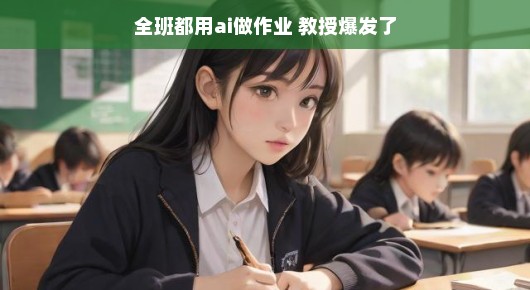 教授震惊！AI作业革命掀起意料之外的小风波啦！