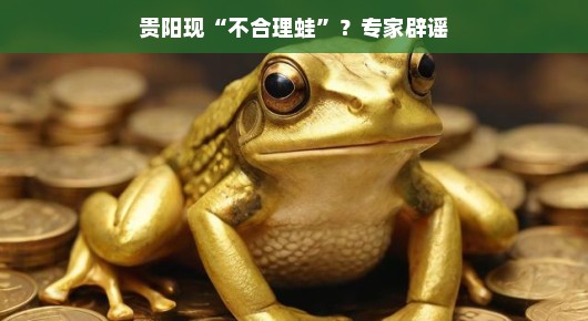 贵阳惊现不合理蛙？专家辟谣，真相揭晓