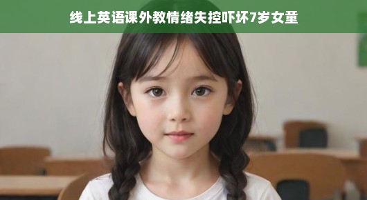 轻松应对线上英语课外教情绪失控，一则关于七岁女童的故事
线上英语课外的风暴，一堂难忘的教训